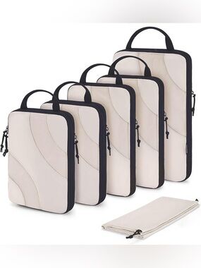 BAGSMART Compression Packing Cubes Set